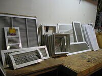 Furnace & AC Grilles - Covers - Vents - Assorted Sizes